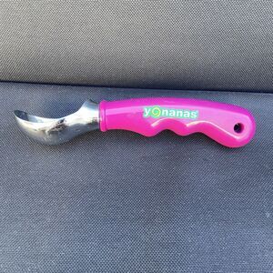 Authentic Yonanas Ice Cream Frozen Yogurt Scoop Ergonomic Grip, Purple Handle